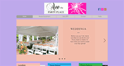 Desktop Screenshot of acethepartyplace.com